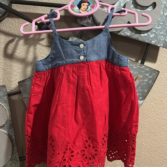 Baby Gap Chambray Eyelet Dress - Picture 4 of 7